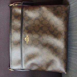 Coach file bag/crossbody